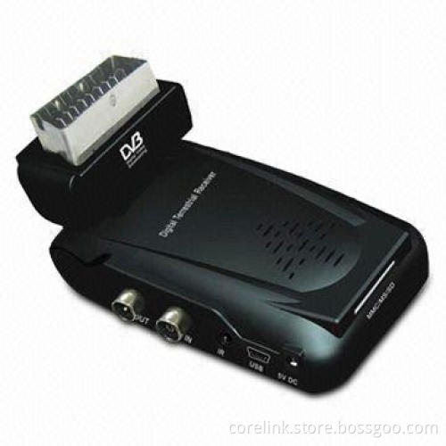 SCART DVB-T Receiver with PVR and SD Card, Supports MP3 and WMA Audio Formats